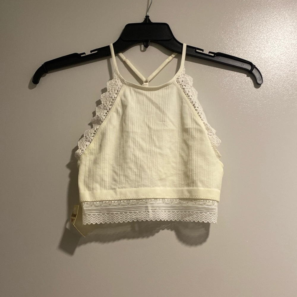 Brand New with Tags Crochet Front Cami, Size M